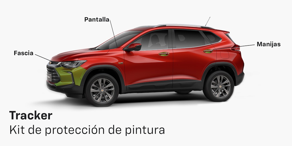 Accesorios Originales Chevrolet® Tracker Kit de Protección de Pintura