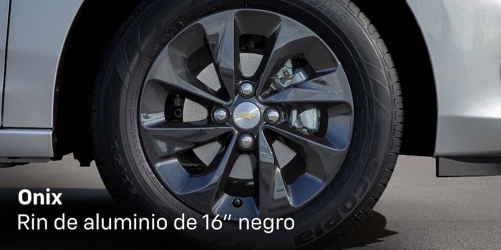 Accesorios Originales Chevrolet® Onix Rin de aluminio de 16" Negro